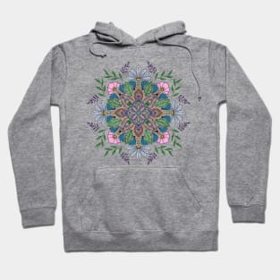 Flowery Mandala Hoodie